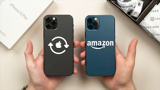 I bought an iPhone from Amazon and Apple Certified Refurbished  which is better?