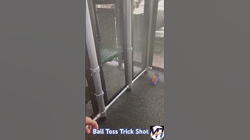 Ball Toss Trick Shot! #viralvideo #trickshot