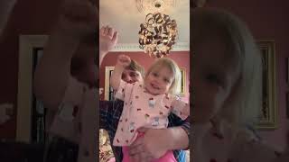 Wee Skye is a happy girl this weekend #girldad #cutetoddler #thereshegoes #shimmy #babygirl