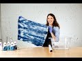 How to Shibori Dye (Arashi Style) with Rit Dye