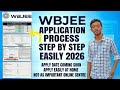 WBJEE 2026 Application Form Fill Up Step-by-Step 📝 | Apply Easily from Home | No Cyber Cafe Needed ❌