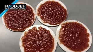 Applying Different Sauces With the Same Depositor Machine | FoodJet Targeted Pizza Sauce Depositor