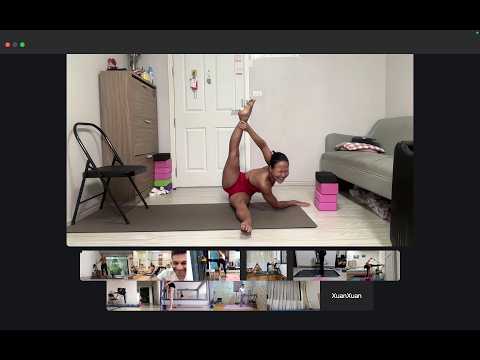 Inside Yograja Zoom Online Yoga Classes | Student Practice & Progress Highlights