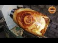 Woodturning - A Knotted Chunk of Cherry