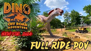 Six Flags Over Texas NEW Dino Off-Road Adventure On-Ride POV