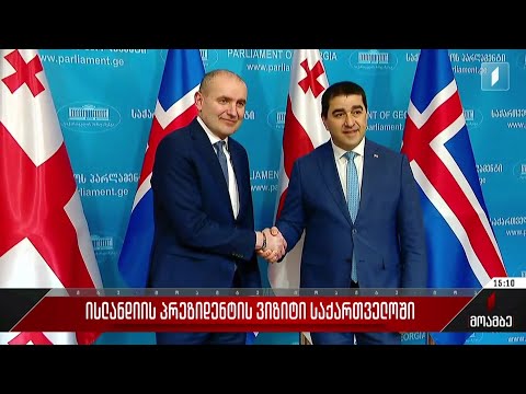 ისლანდიის პრეზიდენტის ვიზიტი საქართველოში