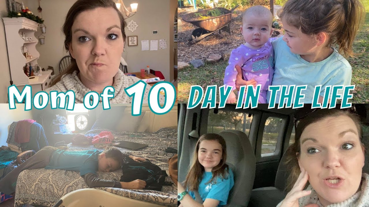 Large Family Vlog || Mom of 10 Day in the Life - YouTube