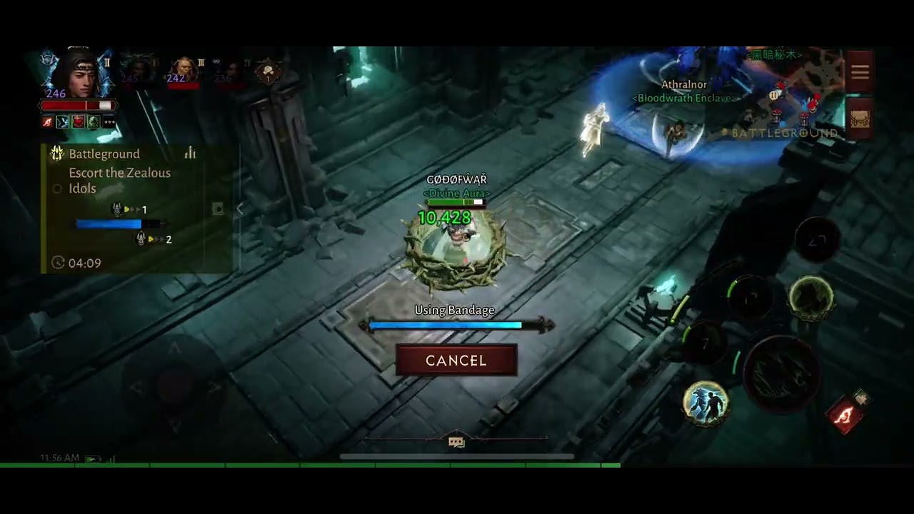 Reaping people in Diablo immortal 22/0