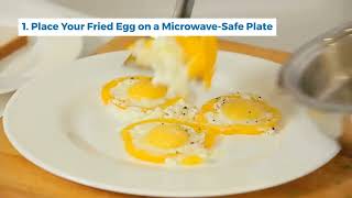 How To Reheat Fried Eggs in Microwave