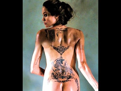 Video: Wie Viele Tattoos Hat Angelina Jolie?