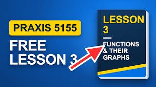 Praxis 5155 Math Lesson 3: Functions and Their Graphs (Free Lesson + Practice)