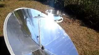 Concave Mirror Solar Cooker