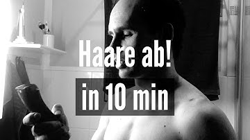 Haare ab! Glatze in 10 min :)