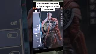 First Test Using Auto Super Resolution On Xbox Ally X #xbox #xboxallyx #autosuperresolution #tech