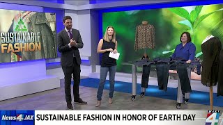Sustainable fashion in honor of Earth Day