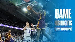 Minnesota at Northwestern | Highlights | Big Ten Men's Basketball | March 9, 2024