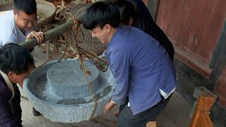 Restoring A Hundred Year Old Stone Mill So It Can Be Used Again ｜Carpenter Anxu