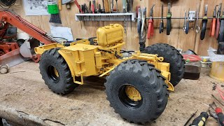 Собираем гидравлическую систему модели трактора К-700 в 10-ом масштабе