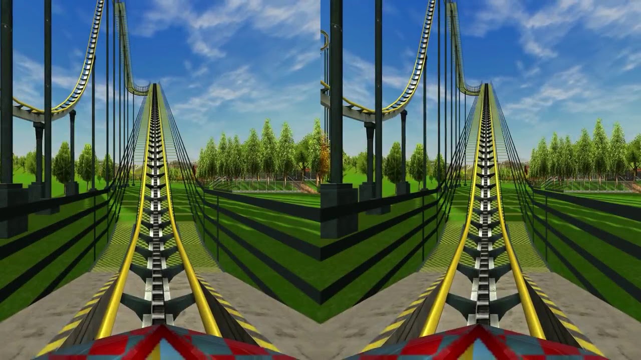 3D Roller Coaster D VR Videos 3D SBS Google Cardboard VR Experience VR ...