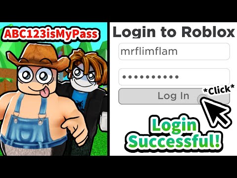 I put my Roblox PASSWORD as my NAME