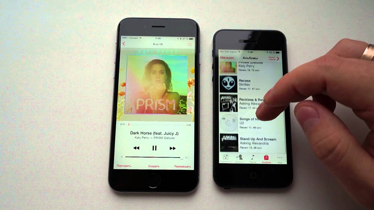 Iphone 5 vs Iphone 6 качество динамика speaker