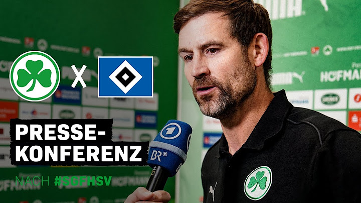 Kleine: "Aus eigener Kraft geschafft" | PK nach #SGFHSV