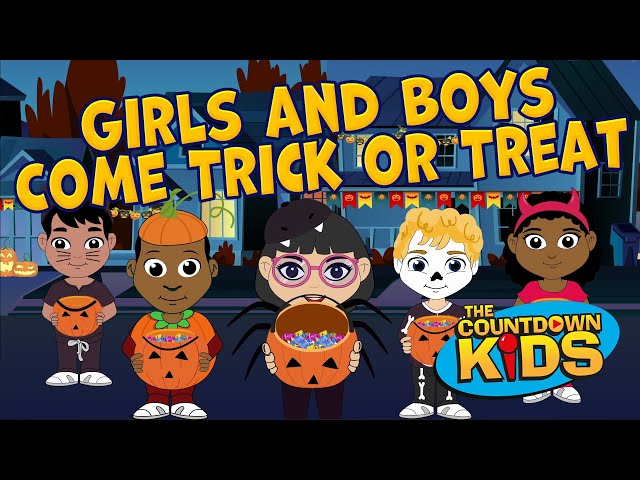 The Countdown Kids - Girls and Boys Come Trick or Treat