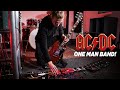 Acdc vs 10 loop pedals and 1 guitarist acdc riff medley