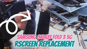 Samsung Galaxy Fold 3 5G Screen Replacement |  Disassembly DIY