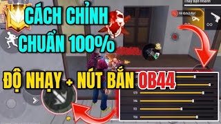 FreeFire | Chỉnh Độ Nhạy, Nút Bắn Chuẩn Oneshot OB44 Dành Cho IPhone, Androi, Samsung, Xiaomi