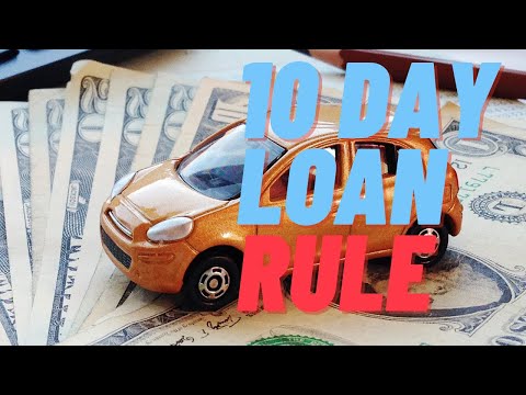 ▶️Auto Financing 10 Day Rule, Don't Get Stuck In a UNHAPPY AUTO LOAN!!! HOW TO RETURN A USED CAR