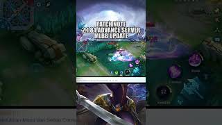 AKHIRNYA ZHUXIN KENA NERF!! PATCH BARU MLBB UPDATE #mobilelegends #mlbb #mpl #infomlbb