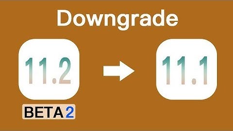 Downgrade iOS 11.2 Beta 2 without iTunes. Just One Click. Works Flawlessly