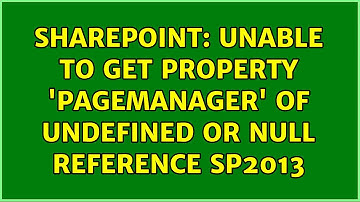 Sharepoint: Unable to get property 