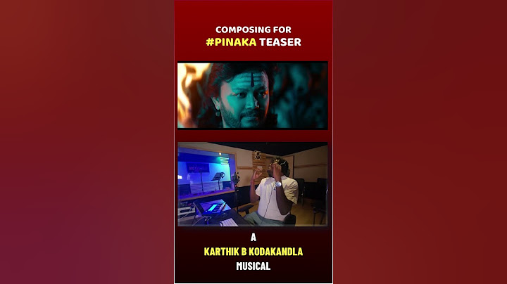 Behind the Scenes: Composing Pinaka Kannada Movie Teaser|  Golden Star Ganesh | Karthik B Kodakandla