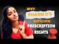 NO Prescription Rights for PHARM D😨!#sciencevibes #pharmd #clinical 