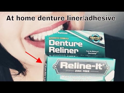 Reline it Kit for dentures demo and instructions video