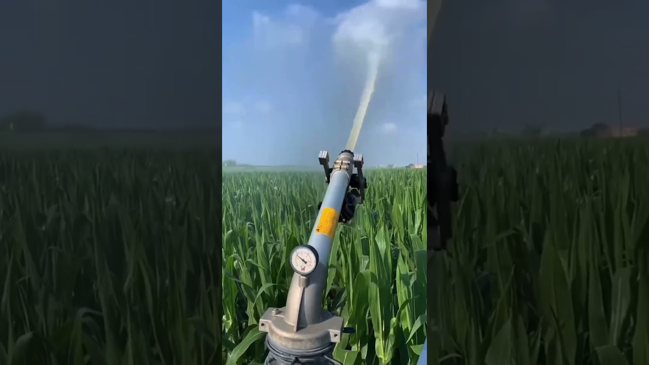 On vous présente le système ingénieux qui permet d'arroser les champs 🌾 