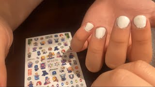 ASMR Doing My Little Brothers Nails
