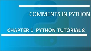 Comments in Python : Python tutorial 8 Net Worth