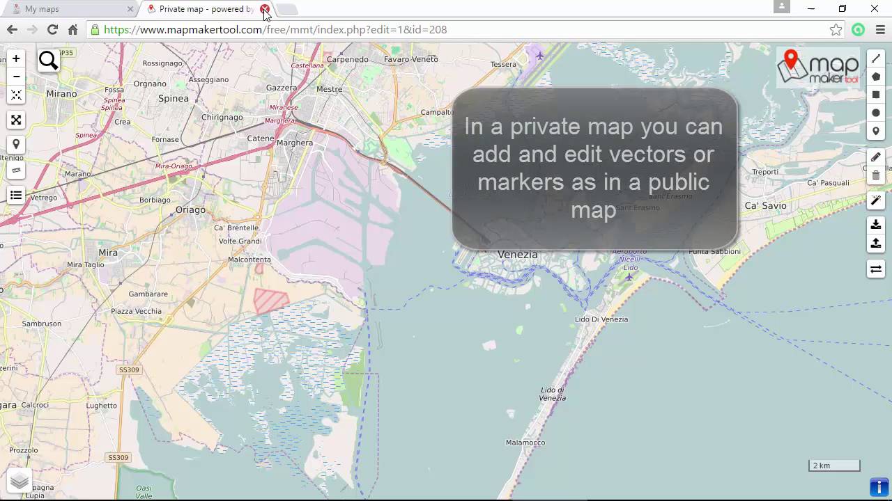 Map Maker Tool - public and private maps - YouTube