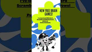 NEW FREE BRAIN  GAMES!  #puzzleplayhouse