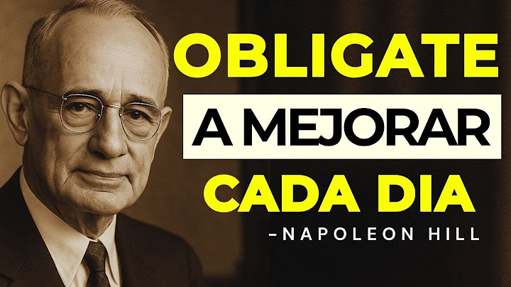 OBLÍGATE a Tomar Acción cada DÍA | NAPOLEON HILL