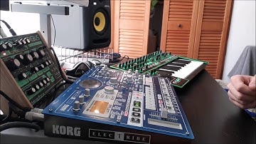 KIKI ERROR live chill dnb (korg emx, erebus, system1, microkorg )