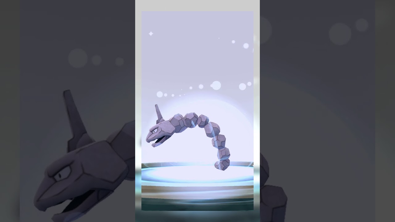 Onix, Steelix from 'Pokemon GO' 