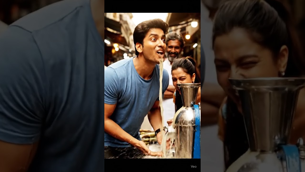 Boy Girl Sugarcane Juice Comedy in Village 😂