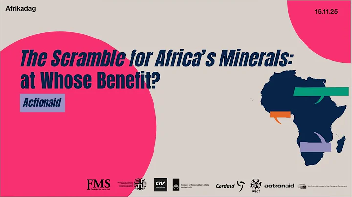 The scramble for Africa's minerals: at whose benefit? | Afrikadag 2025