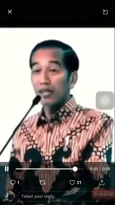 Jokowi Ruwet