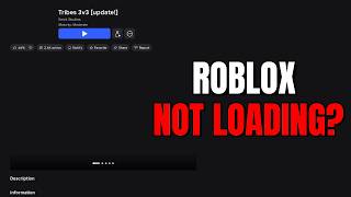 HOW TO FIX ROBLOX NOT LOADING (2026)