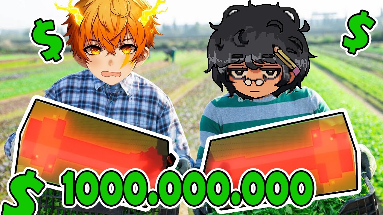 اتنين نوبز بيلعبوا - Grow a Garden